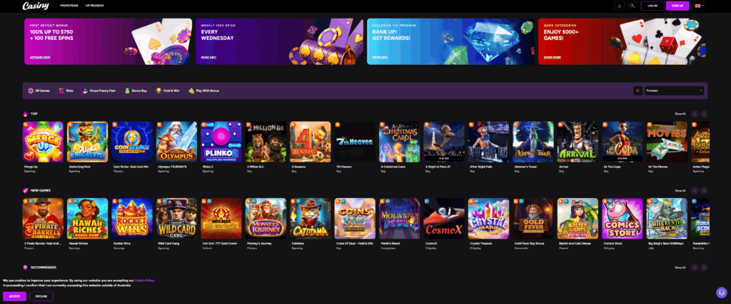 Explore the Exciting World of Casiny Casino